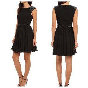 $375 Ted Baker black beaded dress
